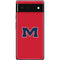 University of Mississippi Ole Miss Logo Red Google Pixel 6 Skin